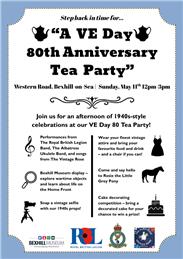 VE Day Tea Party 11th May 2025